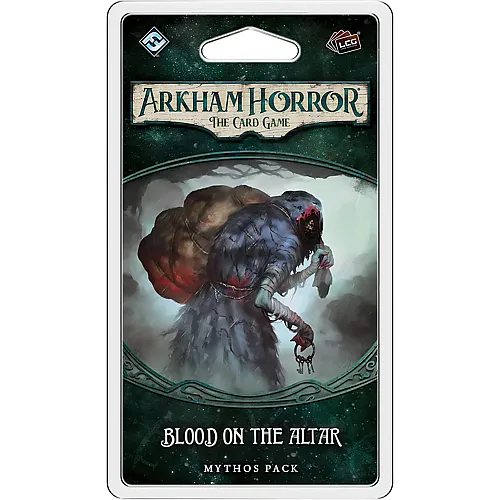 Fantasy Flight Games Arkham Horror The Card Game: Mythos Pack - 1.3. Blood on The Altar, Card Game, Ages 14+, 1 to 4 Players, 60 to 120 Minutes Playing Time 3. Mythos-Pack Mythos Pack - 1.3. Blood on the Altar (EN)