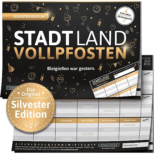 Denkriesen Silvester Edition - Bleigiessen war gestern.