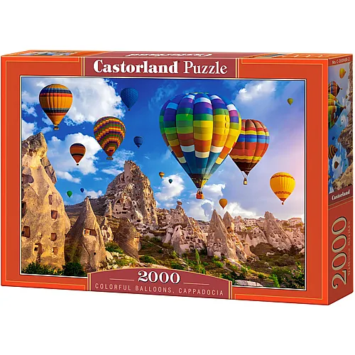 Castorland Puzzle Colorful Balloons, Cappadocia (2000Teile)