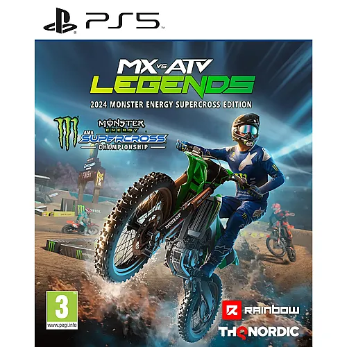 THQ Nordic MX vs. ATV Legends - 2024 Monster Energy Supercross Edition [PS5] (F/I)