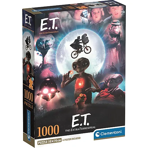 Clementoni Puzzle E.T. der Ausserirdische - 1000 Teile