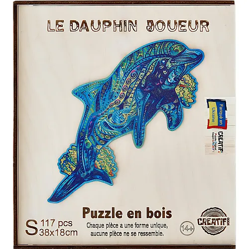 Harmandi Puzzle Creatif Delphin - 117 Teile