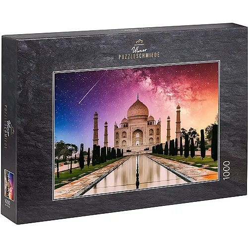 Taj Mahal vor strahlendem Sternen-Himmel - 1000 Teile