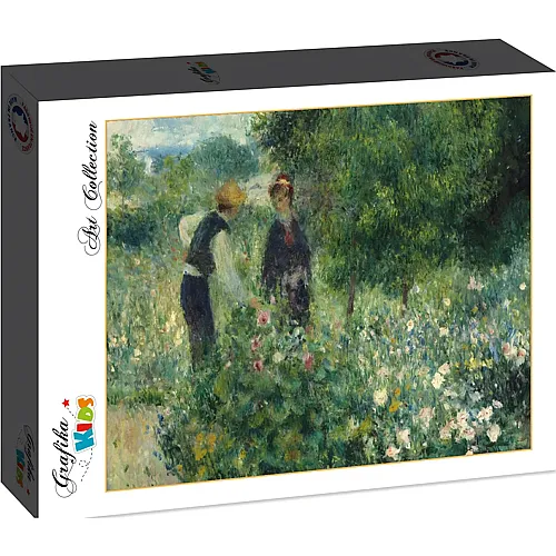 Grafika Puzzle Art Collection Auguste Renoir Grafika Kids Picking Flowers, 1875 - 24 Teile