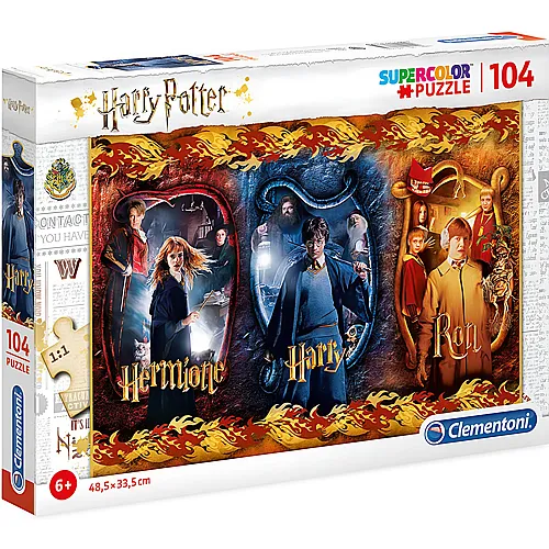 Clementoni Puzzle Supercolor Harry Potter (104Teile)