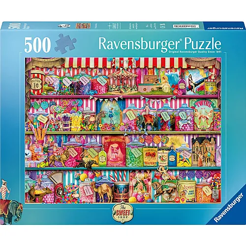 Ravensburger Puzzle Der S�ssigkeitenladen - 500 Teile