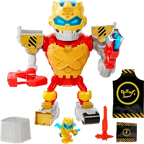 Moose Toys Treasure X Gold Roboter mit Lichtern und Geruschen