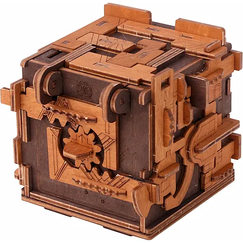 Wooden City Escape Room Puzzle Box, Clue Box, R�tselbox, Geburtstagsgeschenk f�r M�nner, Puzzle Brain Teasers f�r Erwachsene, Hobby, Geschenk