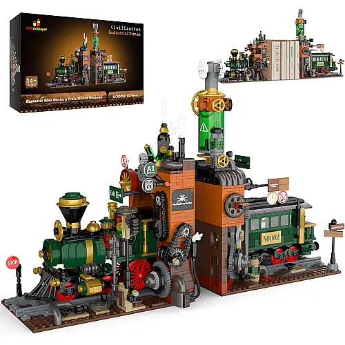 JMBricklayer Steampunk-Bahnhof 50002