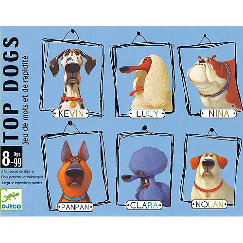 Djeco Spiele Kartenspiel Top Dogs (mult)