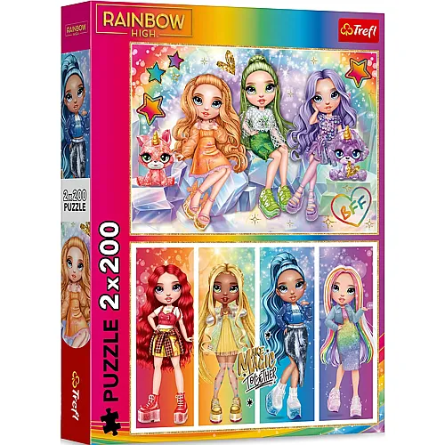 Regenbogen Puppen 200Teile