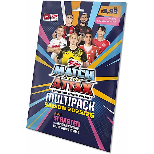 Topps Bundesliga Match Attax 25/26 - Multipack