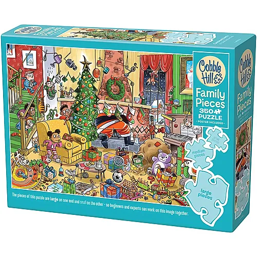 Cobble Hill Dave Whamond Family Puzzle (Different Pieces Sizes) - 350 Teile
