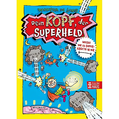 Baumhaus Verlag Dein Kopf, der Superheld