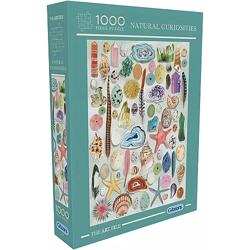 Gibsons Puzzle The Art File Natural Curiosities - 1000 Teile