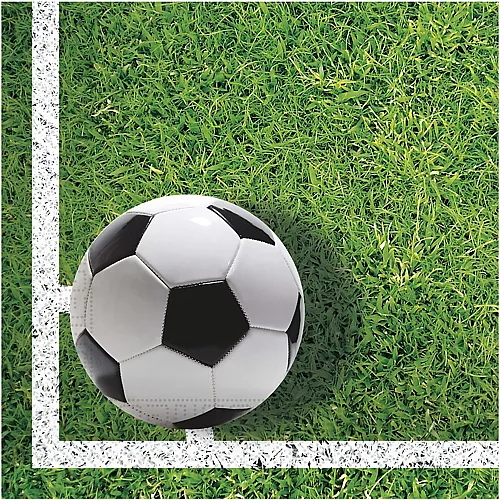 Serviettes Football - 20 pi�ces