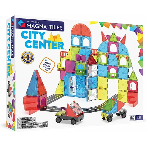 Magna-Tiles City Center - 110 Teile