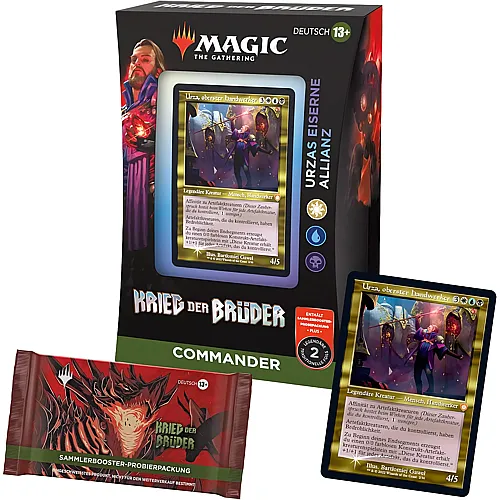 Magic The Gathering Krieg der Br�der Commander-Deck - Urzas eiserne Allianz - Deutsch