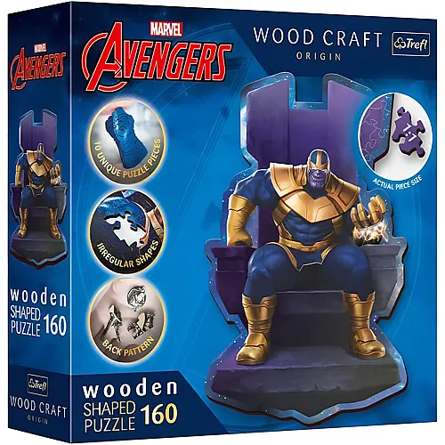 Wood Craft - Thanos auf dem Thron 160Teile