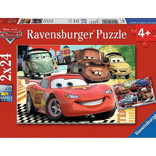 Ravensburger Puzzle Disney Cars Neue Abenteuer (2x24)