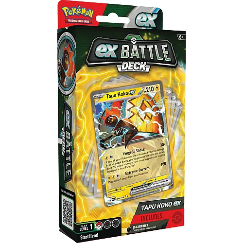 Pok�mon TCG Pok�mon Tapu Koko ex / Iron Leaves ex Battle Deck - Englisch