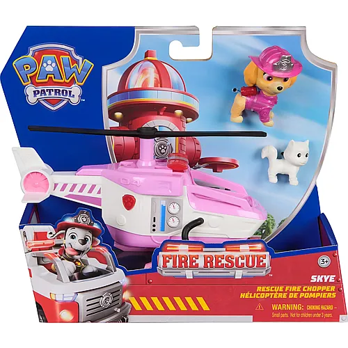 Spin Master Paw Patrol Fire Rescue Skyes Rettungshubschrauber