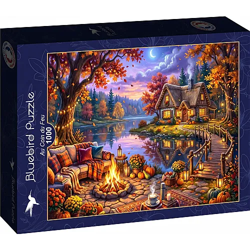 Bluebird Puzzle Am Feuer - 1000 Teile