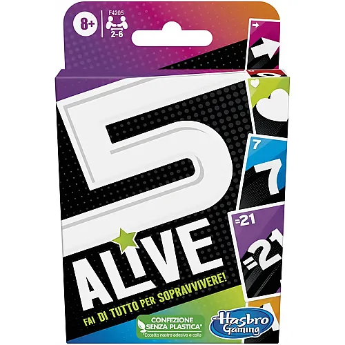 Hasbro Gaming 5 Alive Kartenspiel