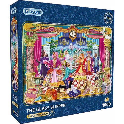 Gibsons Puzzle Janice Daughters The Glass Slipper (1000Teile)