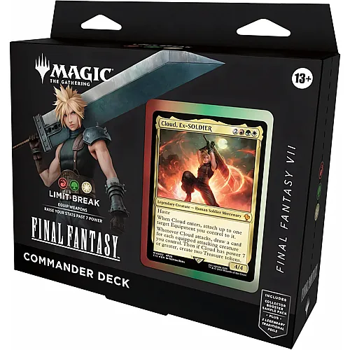 Magic The Gathering Magic: The Gathering FINAL FANTASY VII Commander-Deck - Limit-Break (Englische Version)