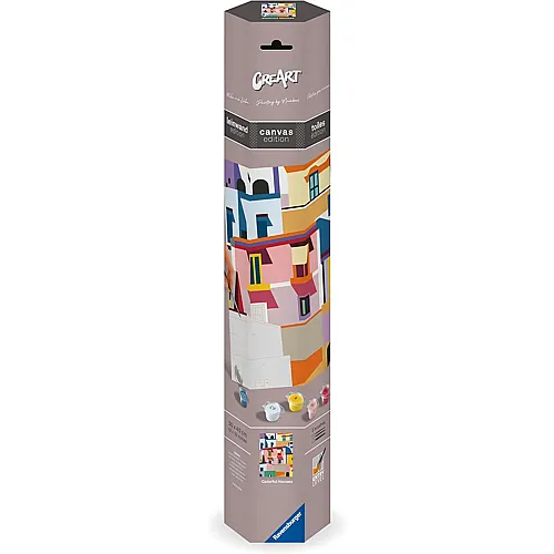 Ravensburger CreArt Malen nach Zahlen - Colorful Houses