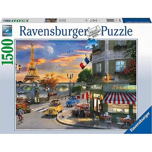 Ravensburger Puzzle Romantisches Paris - 1500 Teile