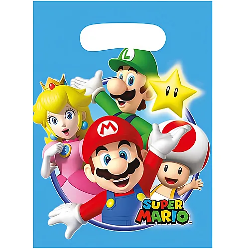 Amscan Super Mario Partytten (8Teile)