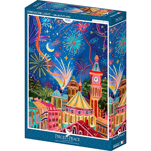 Pieces & Peace Puzzle Feuerwerkzauber (500Teile)
