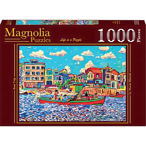 Magnolia Puzzle Puzzle 1000 Teile Bootstour