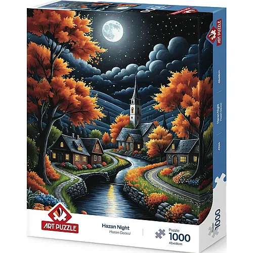Art Puzzle Herbstnacht - 1000 Teile