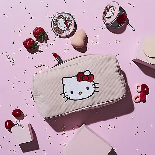 Sombo Hello Kitty Kulturbeutel aus Samt