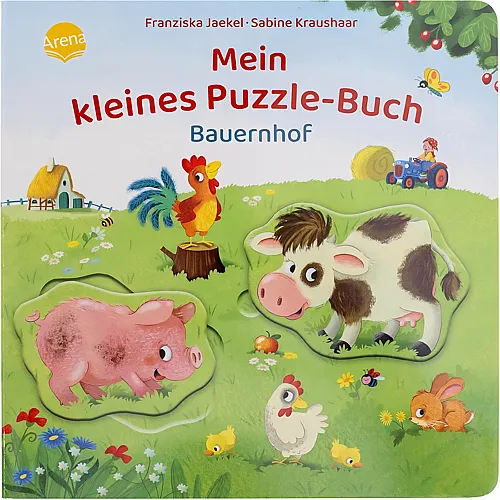 Arena Mein kleines Puzzle-Buch Bauernhof