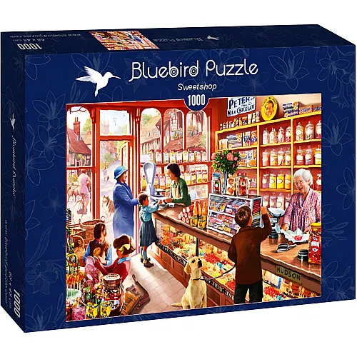 Bluebird Puzzle Steve Crisp Sweetshop - 1000 Teile
