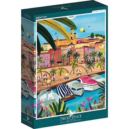 Pieces & Peace Menton - 1000 Teile