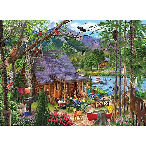 SunsOut Puzzle Bigelow Illustrations Our Special Place - 500 Teile