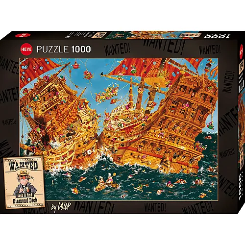 Heye Puzzle Diamond Dick - 1000 Teile