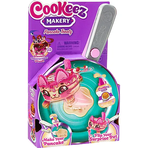Moose Toys Cookeez Makery Machen Sie Ihr eigenes Pl�sch-�berraschungstier in einer Bratpfanne
