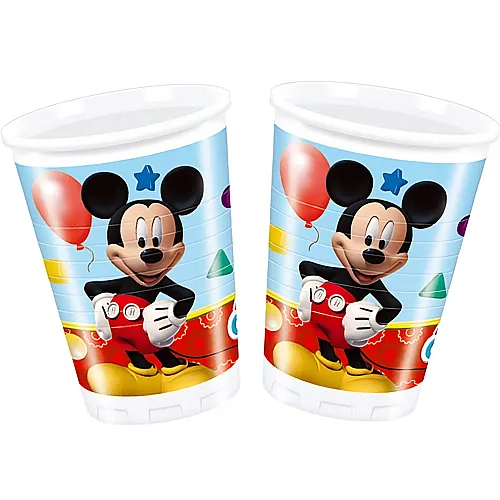 Amscan Mickey Mouse Becher 200ml (8Teile)