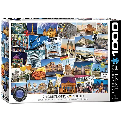 Eurographics Puzzle Globetrotter - Berlin (1000Teile)