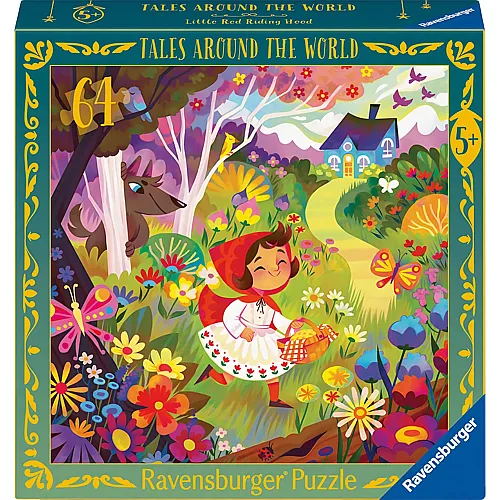 Ravensburger Puzzle Once upon a time - Rotk�ppchen - 64 Teile