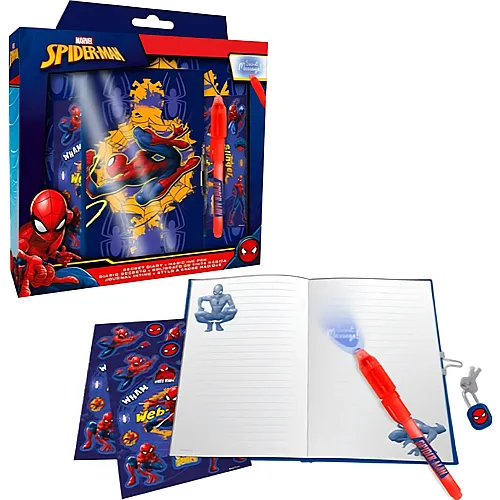 Spiderman Tagebuchset