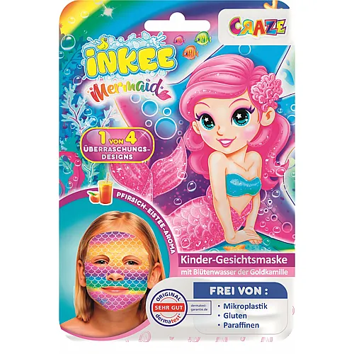 Craze Inkee Gesichtsmaske Rainbow Mermaid