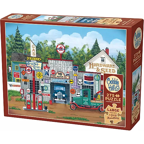 Cobble Hill Puzzle 275 Teile XXL Teile - The Ol' Roadside Garage