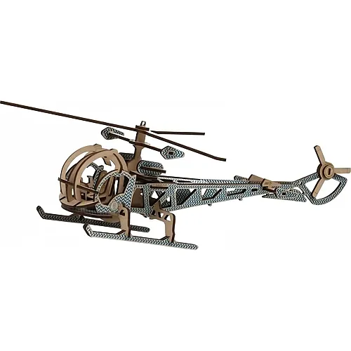Kelpi Hubschrauber Blau (fr-en-es-it-dk-nl)